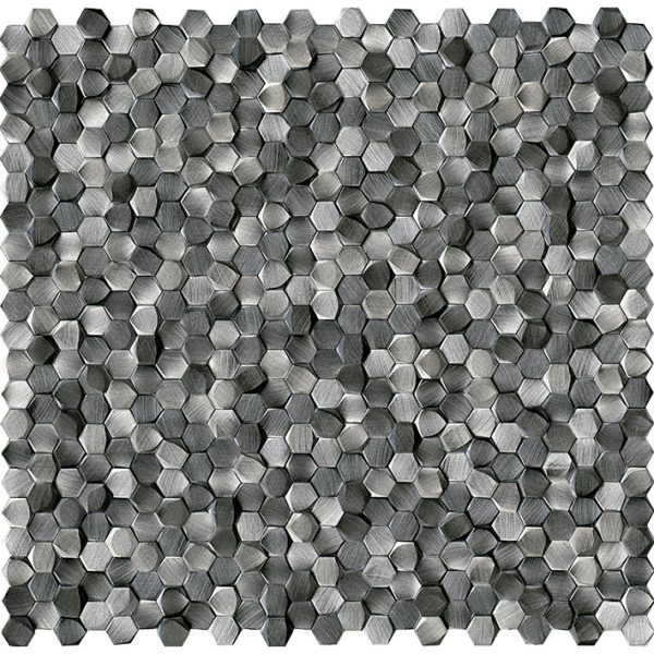Gravity Aluminium Hexagon Metal Titanium 3D